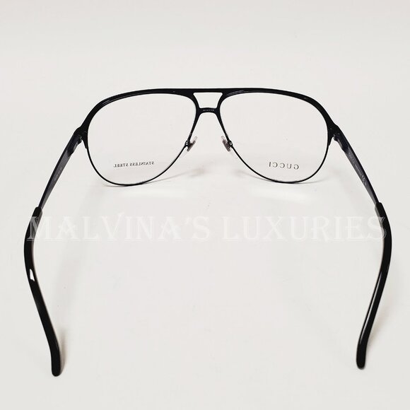 GUCCI EYEGLASSES OPTICAL LENS AVIATOR METAL FRAME GG 2216 - Picture 6 of 12
